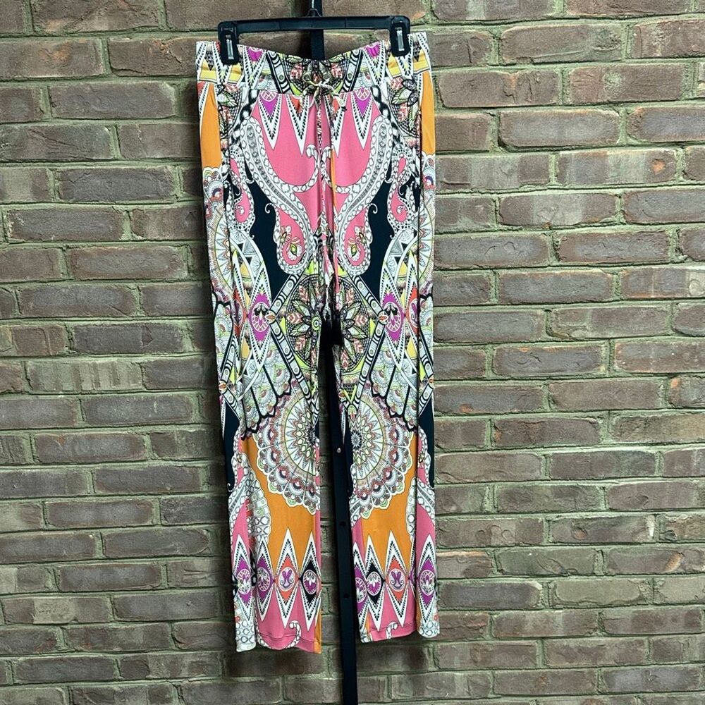 Etro Women’s Multi Print SlinkyPants Sz 8 -44